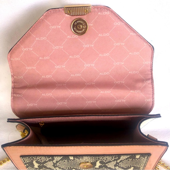 Aldo Tri-Color Crossbody Animal Print Handbag. NWT - Picture 5 of 13